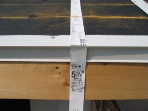 Habitat Uses THOR® Roofing Layout Tapes