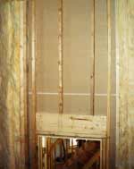 unsatisfactory wall insulation = attic heat